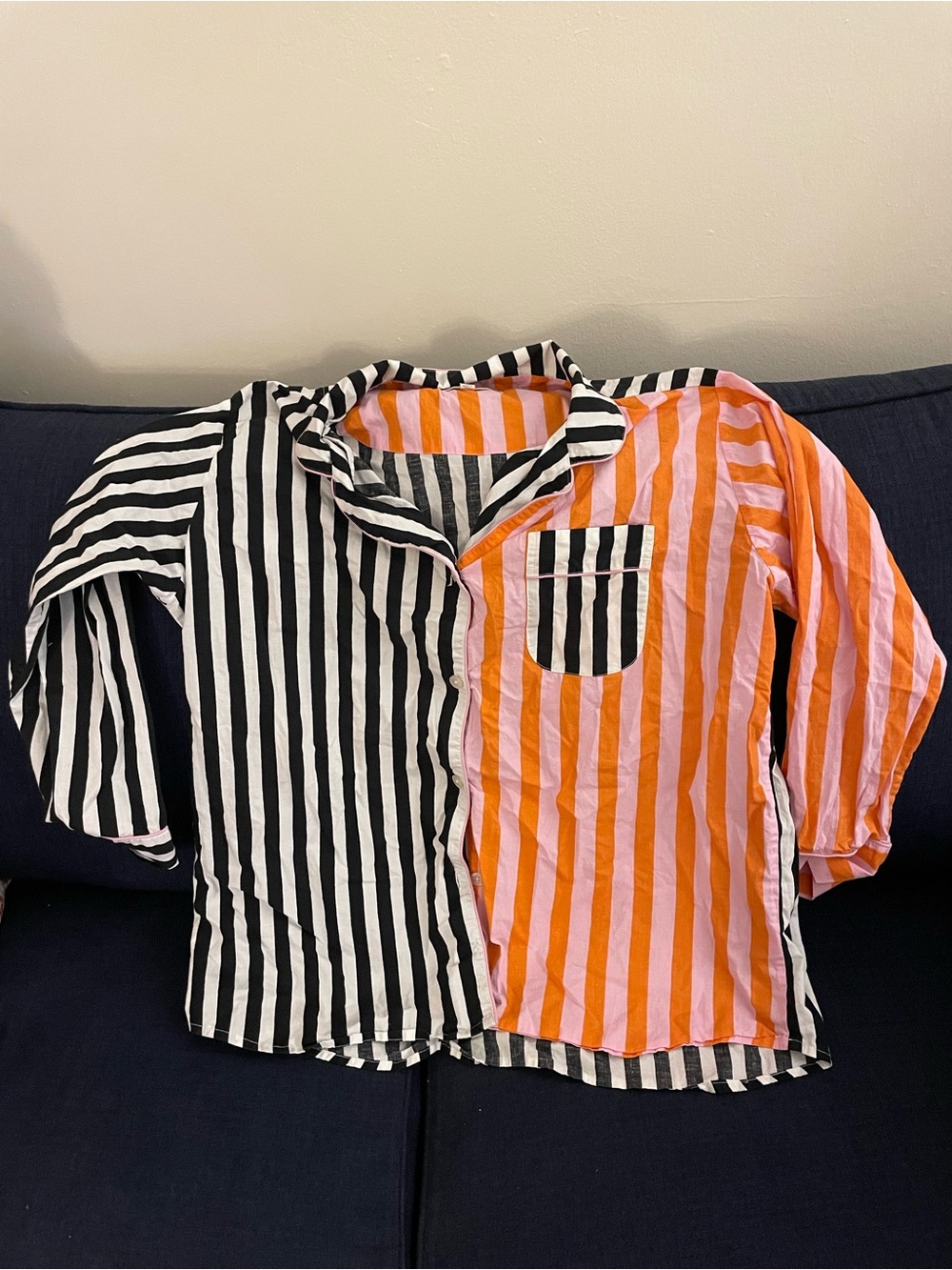Printfresh Showtime Stripes - Skeleton Candy Long - long sleeve shirt